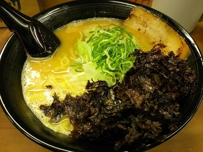 「ちょもラーメン　（大盛り：２００円サービス券）」@ラーメン ヌプチェの写真
