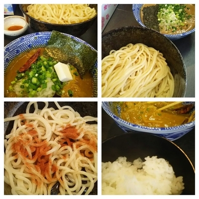 「大つけ麺博verカルピスバターのカレーつけ麺大盛り＋小ライス」@二代目 狼煙 ～心～の写真