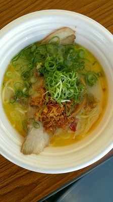「福島鶏白湯」@東京ラーメンショー2015の写真