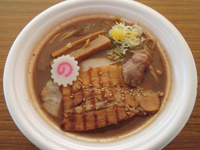 「王道の濃厚豚骨魚介ラーメン」@東京ラーメンショー2015の写真
