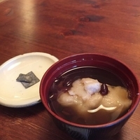 蕎麦がきぜんざい（350円）