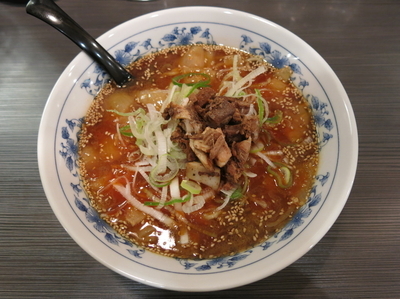 「勝浦式タンタンメン(麺少なめ):980円」@大勝軒next 上野店の写真