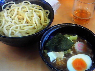 「ぶたぶた塩もりそば¥700」@中華そば・特製もりそば 満帆 伊勢崎店の写真