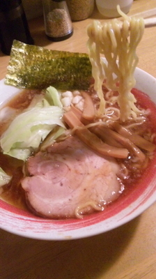 「らーめん¥450」@らーめん・つけめん 麺治の写真