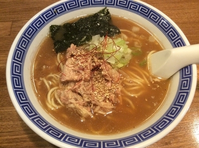 「豚そば」@豚そば 頂の写真