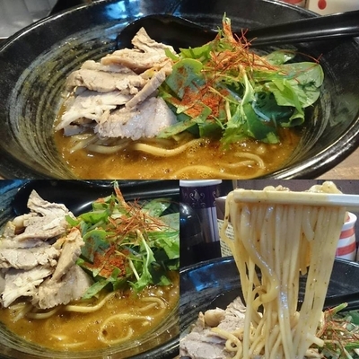 「限定カレーラーメン　850円」@極濃豚骨 らーめん小僧の写真