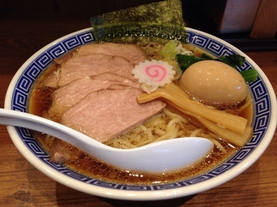 「豚たま中華 中盛り¥690+100」@舎鈴 池袋南口店の写真