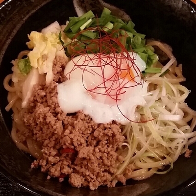 「まぜそば　８００円」@麺 the Tokyoの写真