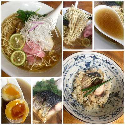 「【期間限定】サバそば（鯖めし付き）￥900」@中華そば よしかわの写真