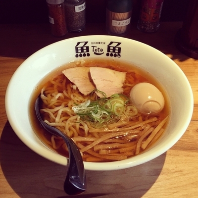 「中華そば醤油」@立川中華そば とと ホンテンの写真