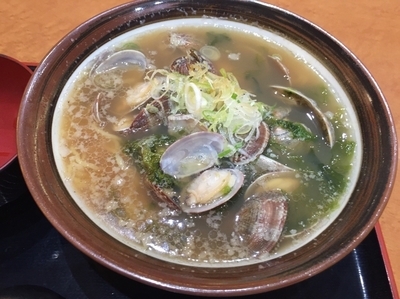 「あさり潮浜ラーメン」@下総醤油らーめん 宝醤軒の写真