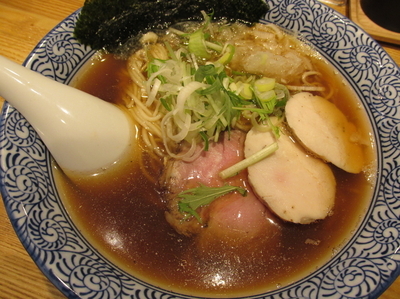 「煮干しソバ　「780円」」@SOUP NOODLE 青雲の志の写真