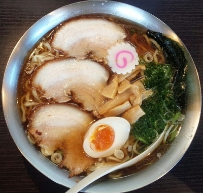 「煮干醤油ラーメン650円」@とんとんラーメンの写真