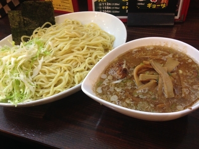「豚つけ麺(500g)」@ラッキー食堂まとや 千曲店の写真