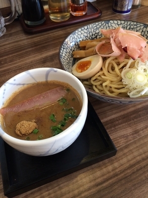 「濃厚つけ麺」@らーめん盛智の写真