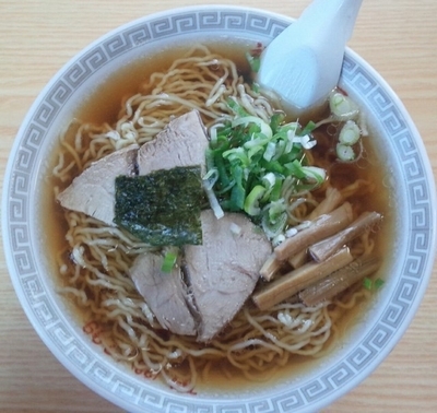 「中華そば600円」@福原屋の写真