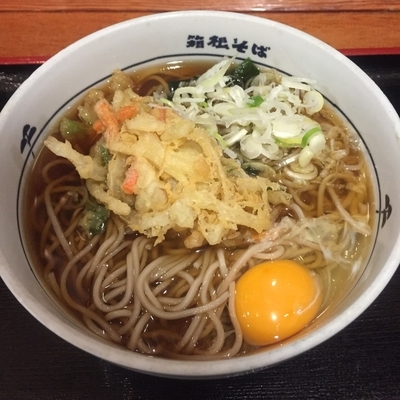 「朝そば（￥310）」@名代 箱根そば 新橋店の写真