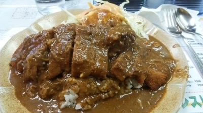 「カツカレー 700円」@レストラン ばーくの写真