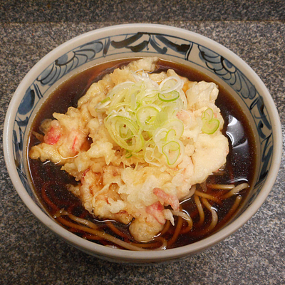 「天ぷらそば（340円）」@ひさごの写真