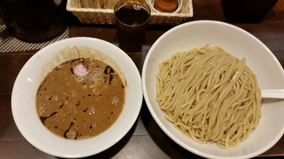 「濃厚つけ麺 大盛  麺増し ニンニク」@銀座 朧月 目黒処の写真