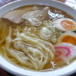 「ラーメン（６００円）＋煮玉子（１００円）」@らーめん処 匡の写真