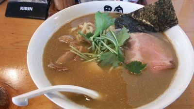 「【期間限定】味噌煮干しそば」@中華そば 田家 本店の写真