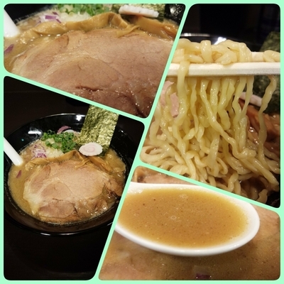 「鯛焼き干し中華そば」@おおぜき中華そば店 早稲田店の写真