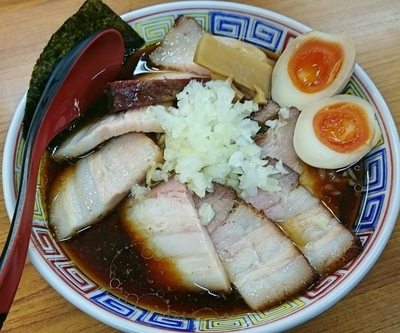 「竹岡式スペシャル　1050円」@千葉拉麺倶楽部 拉通（ra2）の写真