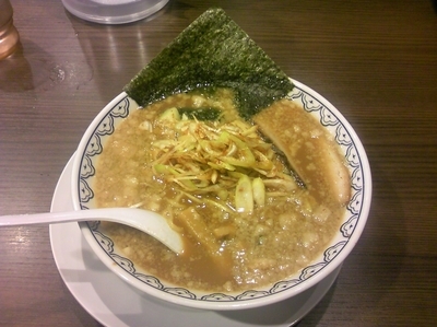 「辛ねぎばんから（黒）」@旭川味噌ラーメン ばんから 武石IC店の写真
