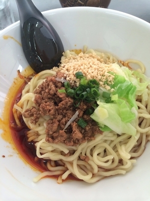 「成都式坦々麺 850円 ライス一杯 無料」@担担麺 すご六の写真