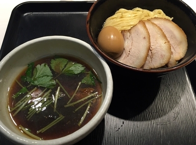 「あっさり淡麗特製煮干しつけ麺」@煮干し中華そば 一燈の写真