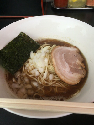 「中華そば＋油そば」@煮干乱舞の写真