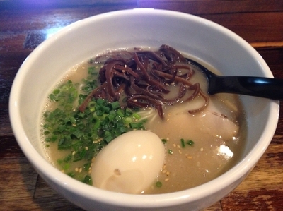 「味玉とんこつらーめん」@麺処まるわの写真
