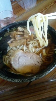 「らーめん¥600」@手打ちらーめん ぎおんの写真