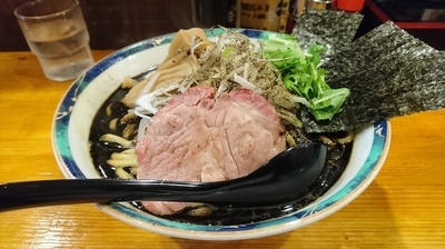 「【木曜限定】葉月ブラック」@らぁめん 葉月の写真