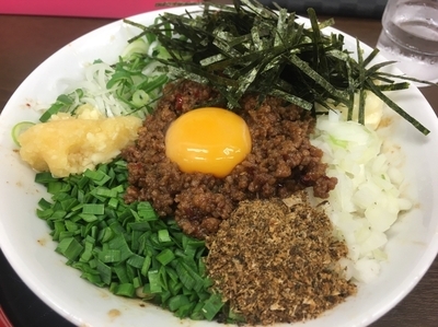 「台湾まぜそば」@麺屋 元の写真