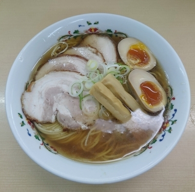 「特製煮干しらーめん[980円]+大盛り[100円]」@煮干鰮らーめん 圓の写真