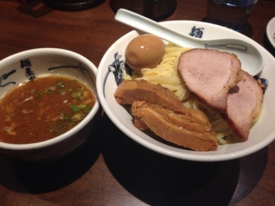 「（限定20食）包丁切り武蔵つけ麺」@麺屋武蔵 芝浦の写真
