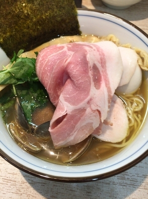 「特製 蛤そば」@中華そば 四つ葉の写真