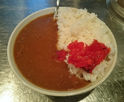 「ミニカレー \300」@さんじの写真