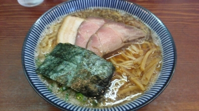 「煮干ラーメン手揉みﾊﾞｰｼﾞｮﾝ　850円」@良温(Ra-on)の写真