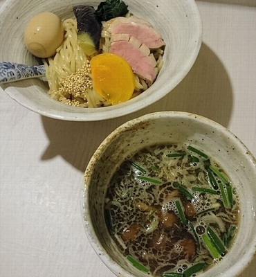 「味玉つけそば」@麺処 きなりの写真