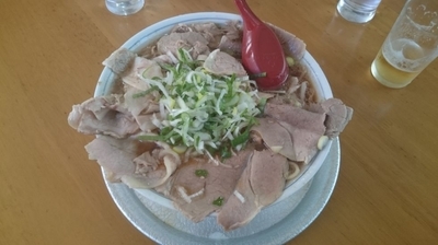「しょう油ちゃあしゅうめん（大盛）」@丸一らあめんの写真