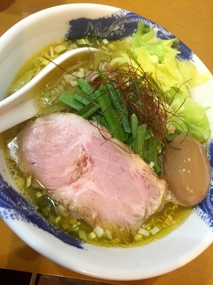 「【気まぐれ限定】牛もつ鍋風塩らーめん￥830」@麺屋 扇 SENの写真