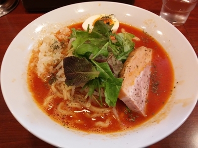 「トマトラーメン（11/3限定）」@メガガンジャの写真