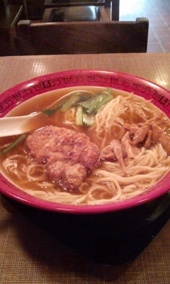 「排骨麺」@万世拉麺 日比谷店の写真