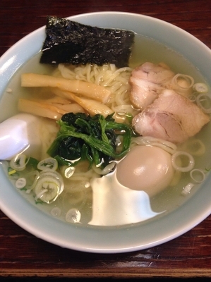 「ラーメン 塩  味玉(クーポン)」@佐野ラーメン たかのの写真