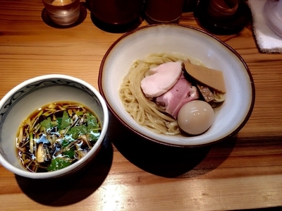 「つけ麺味玉」@らぁめん鴇の写真