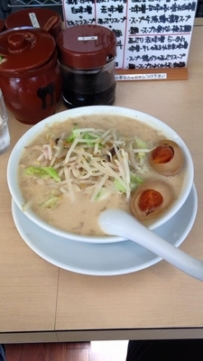 「味玉らーめん(白味噌)」@味噌らーめんの店 しなり丸の写真