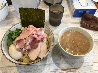 「特製つけそば」@中華そば 四つ葉の写真